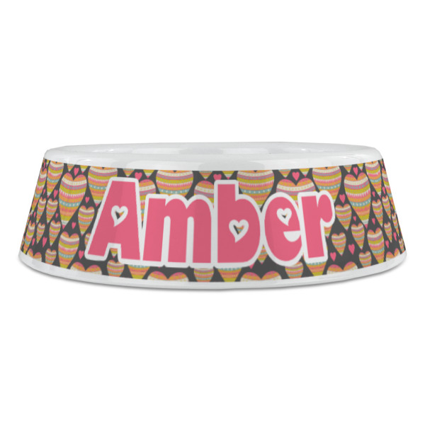 Custom Design - Plastic Pet Bowls - Large - Front