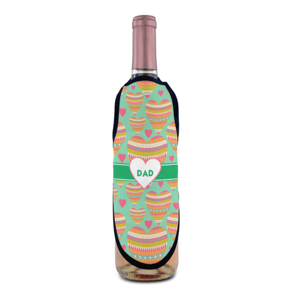 Custom Design - Wine Bottle Apron - IN CONTEXT