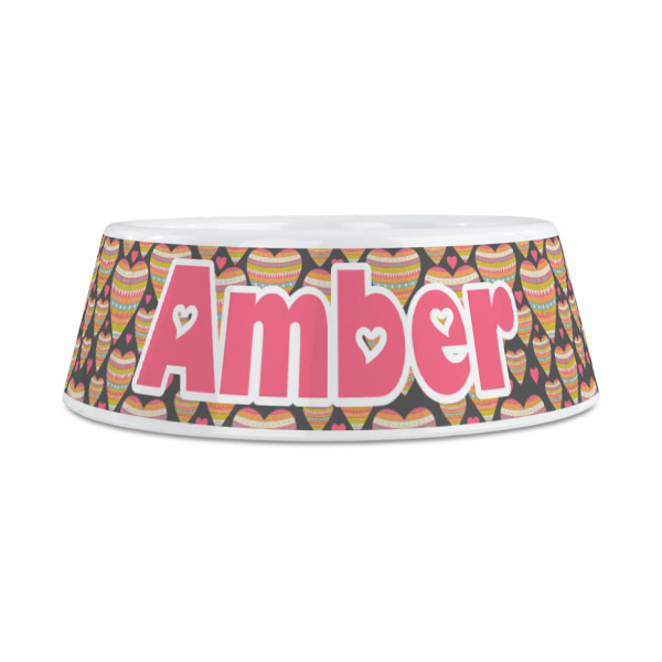 Custom Design - Plastic Dog Bowls - Medium - Front