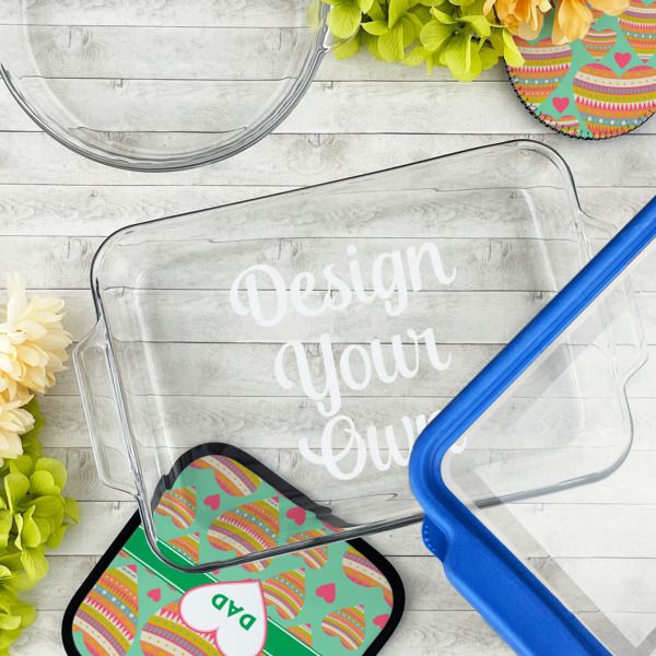 Custom Design - Glass Baking Dish - 13"x9" - Lifestyle