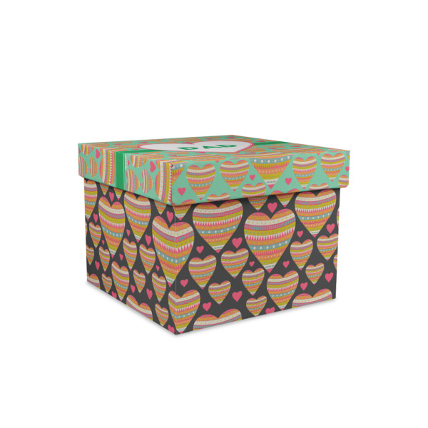 Custom Design - Gift Boxes with Lid - Canvas Wrapped - Small - Front/Main