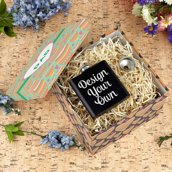 Custom Design - Gift Boxes with Lid - Canvas Wrapped - Large - In Context