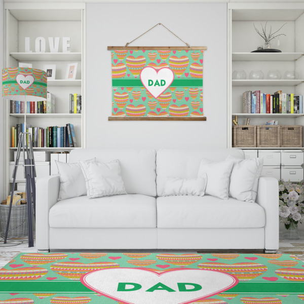 Custom Design - Wall Hanging Tapestry - Landscape - In Context