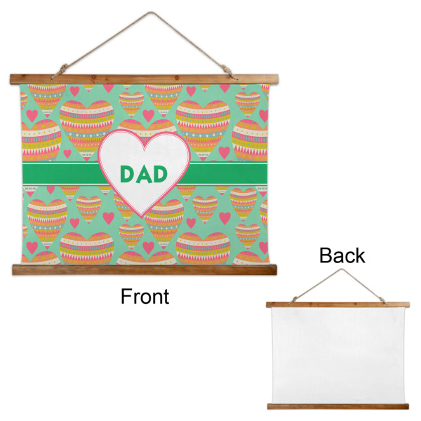 Custom Design - Wall Hanging Tapestry - Landscape - Front & Back