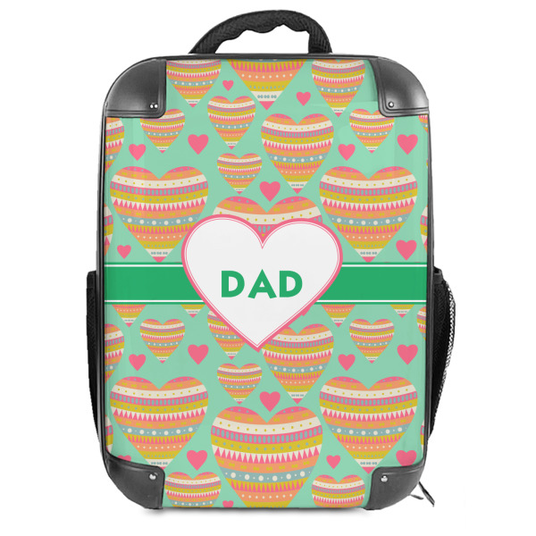 Custom Hearts Hard Shell Backpack (Personalized)