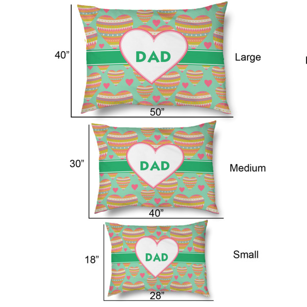 Custom Design - Outdoor Dog Beds - SIZE CHART