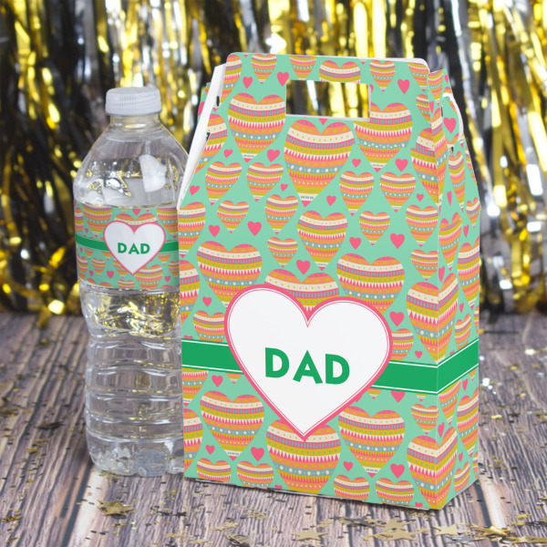 Custom Design - Gable Favor Box - In Context