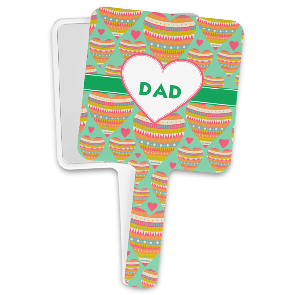 Custom Hearts Hand Mirror (Personalized)