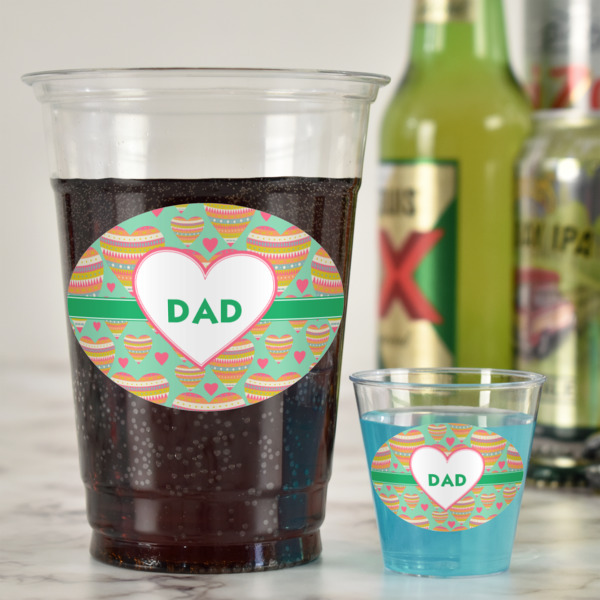 Custom Design - Plastic Shot Glasses - In Context