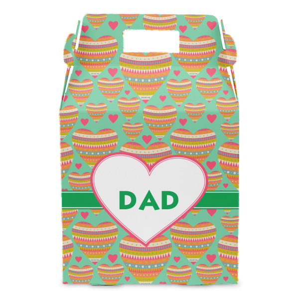 Custom Design - Gable Favor Box - Front