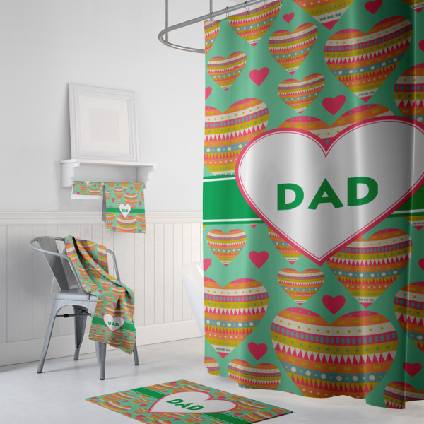 Custom Design - Bath Towel Sets - 3-Piece - In Context