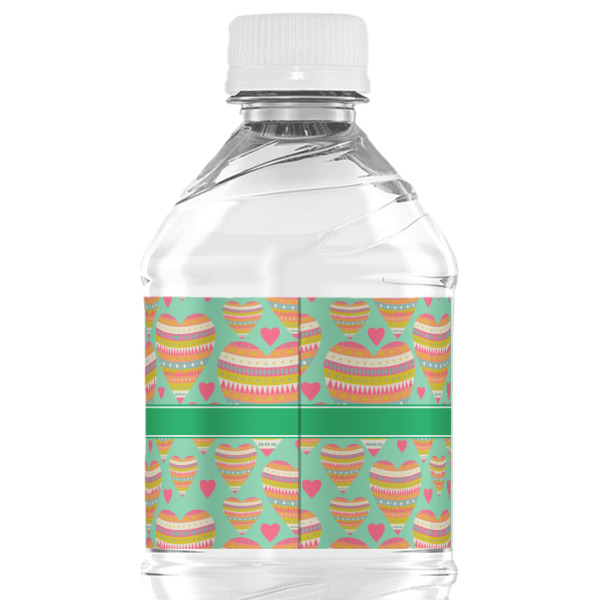 Custom Design - Water Bottle Label - Back View