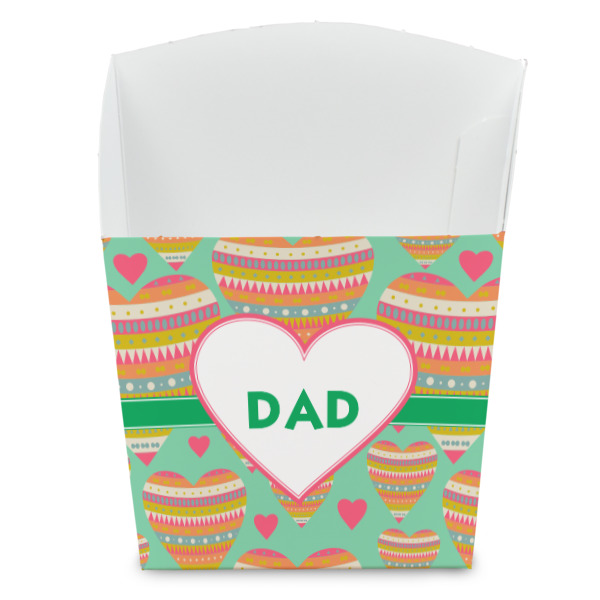 Custom Hearts French Fry Favor Boxes (Personalized)