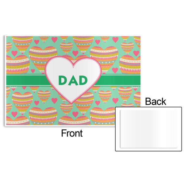 Custom Design - Disposable Paper Placemat - Front & Back