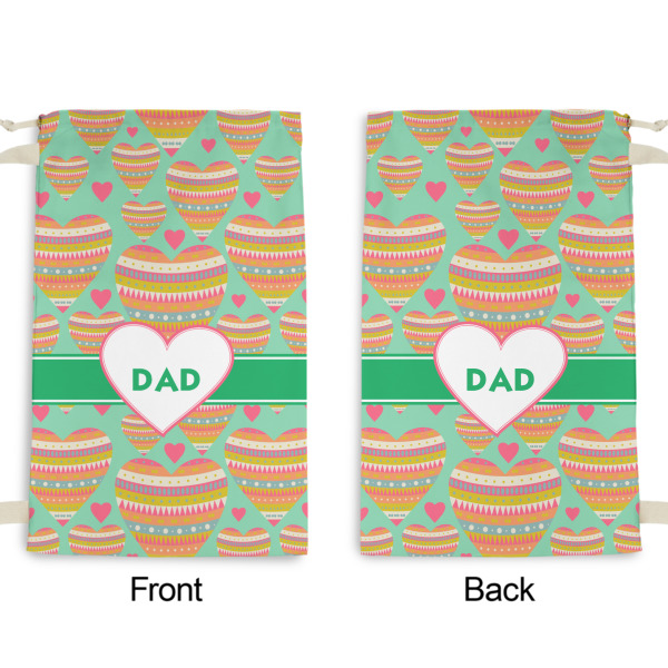 Custom Design - Small Laundry Bag - Front & Back View