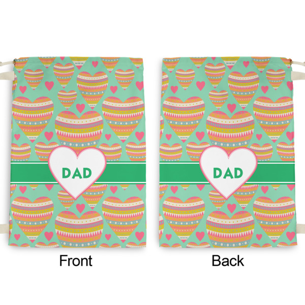 Custom Design - Large Laundry Bag - Front & Back View