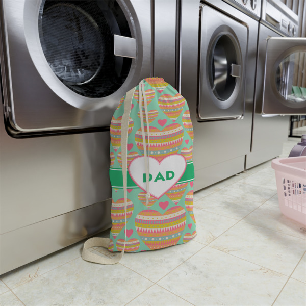 Custom Design - Small Landry Bag - In Context