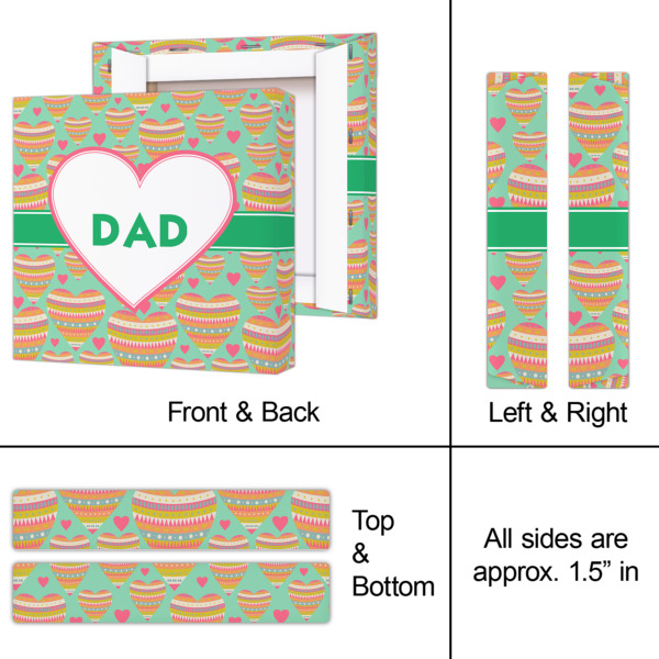 Custom Design - 8x8 - Canvas Print - Approval