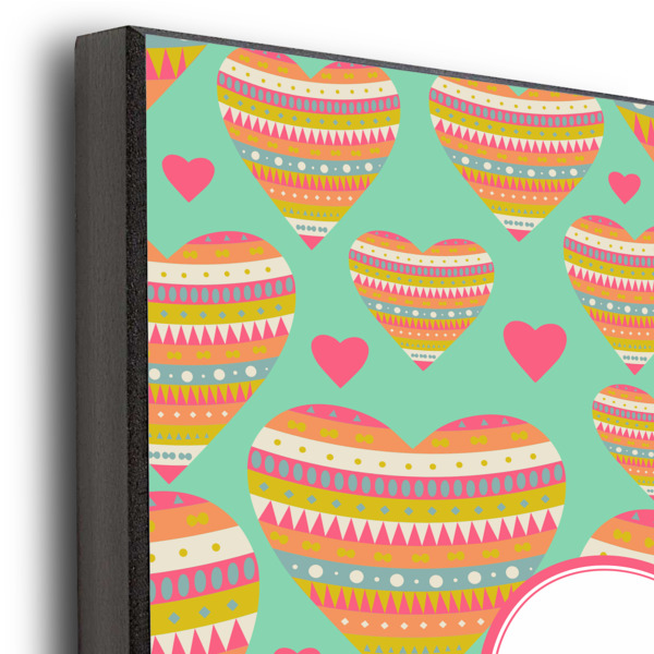 Custom Design - 11x14 Wood Print - Closeup