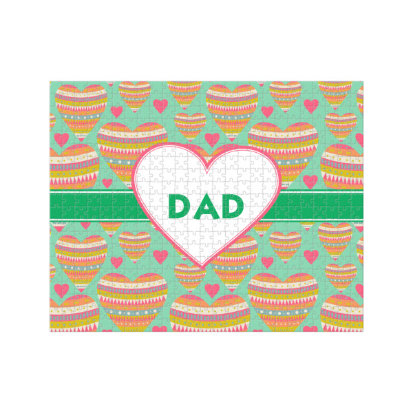 Custom Hearts 500 pc Jigsaw Puzzle (Personalized)