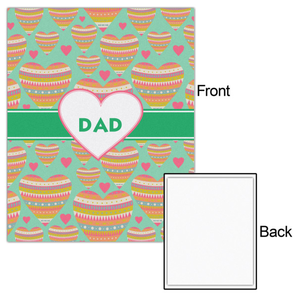 Custom Design - 16x20 - Matte Poster - Front & Back