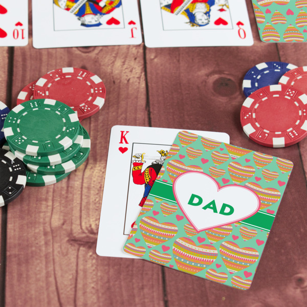 Custom Design - On Table with Poker Chips