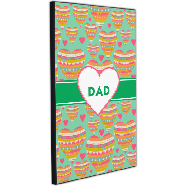 Custom Design - 20x30 Wood Print - Angle View