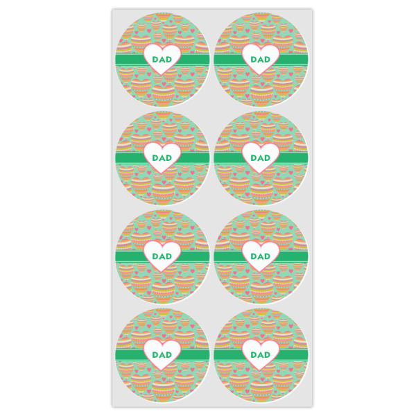 Custom Design - Icing Circle - Medium - Set of 8