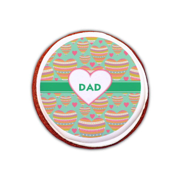 Custom Design - Printed Icing Circle - XSmall - On Cookie