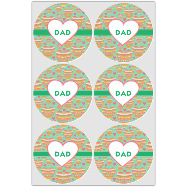 Custom Design - Drink Topper - Large - Set of 6