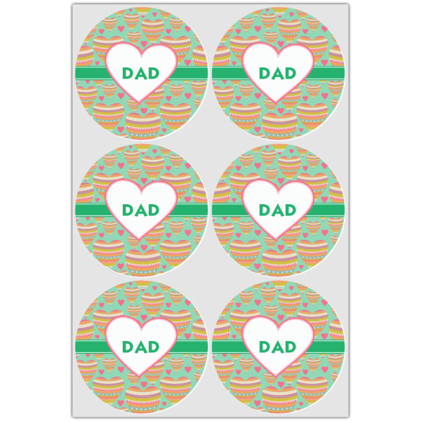 Custom Design - Drink Topper - XLarge - Set of 6