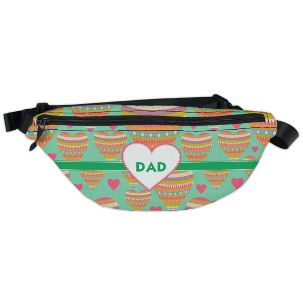 Custom Hearts Fanny Pack - Classic Style (Personalized)