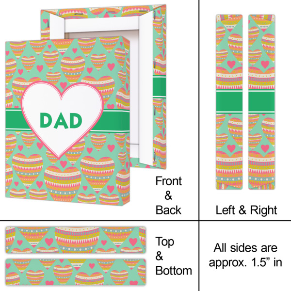 Custom Design - 8x10 - Canvas Print - Approval