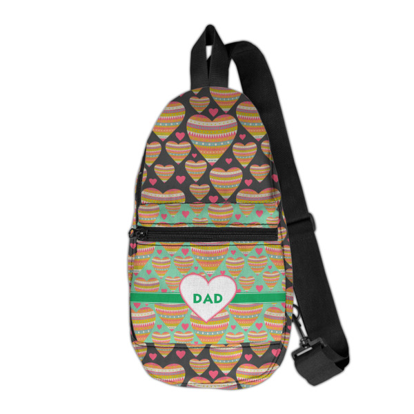 Custom Hearts Sling Bag (Personalized)