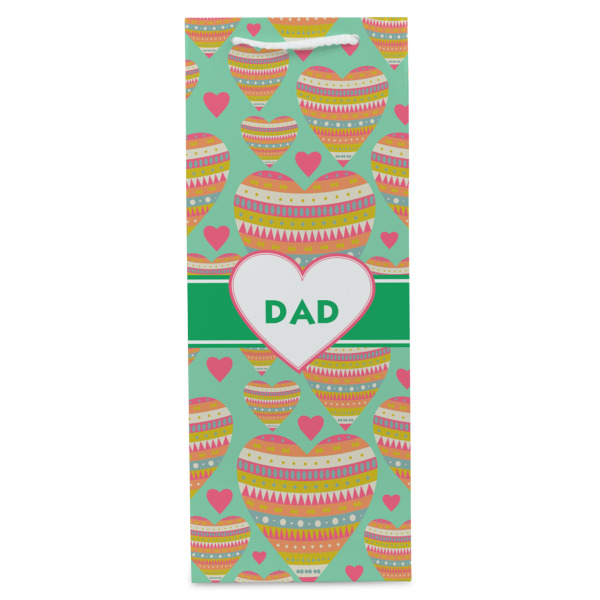 Custom Design - Wine Gift Bag - Matte - Front