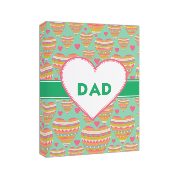 Custom Design - 8x10 - Canvas Print - Angled View