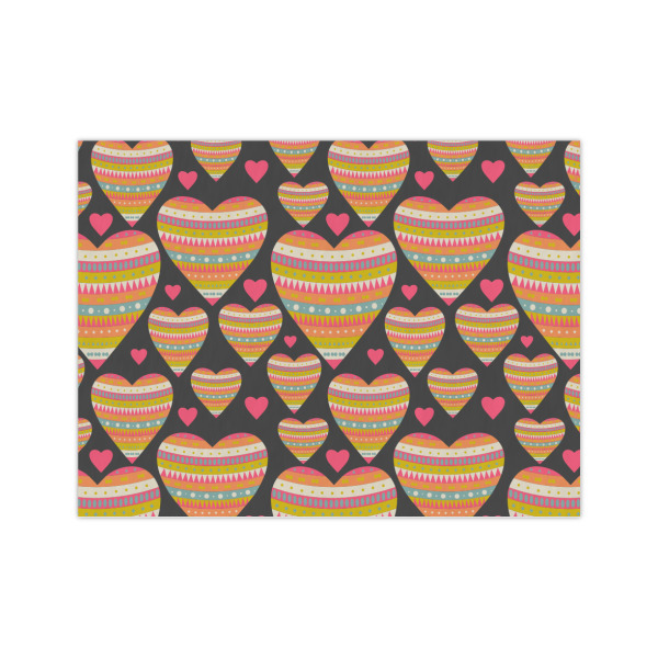 Custom Hearts Tissue Paper Sheets - Medium - Heavyweight