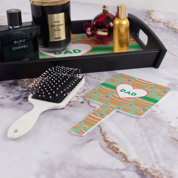 Custom Design - Hand Mirror - With Hair Brush