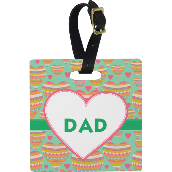 Custom Design - Personalized Square Luggage Tag
