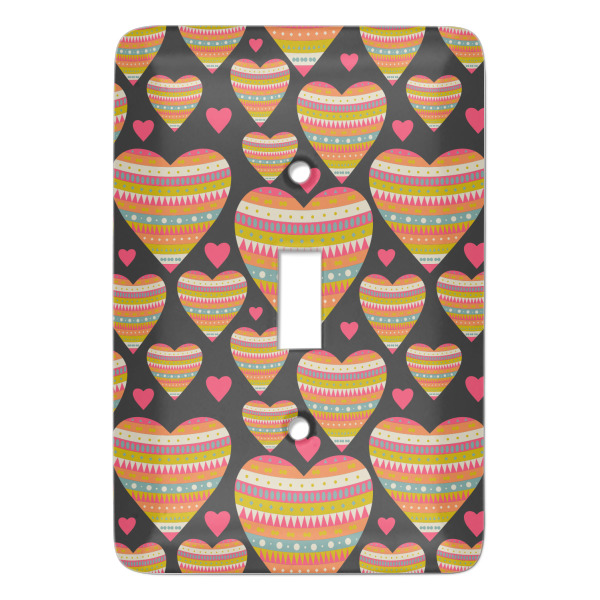 Custom Hearts Light Switch Cover