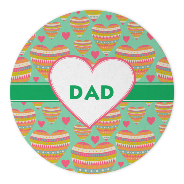 Custom Design - Round Paper Coaster - Approval
