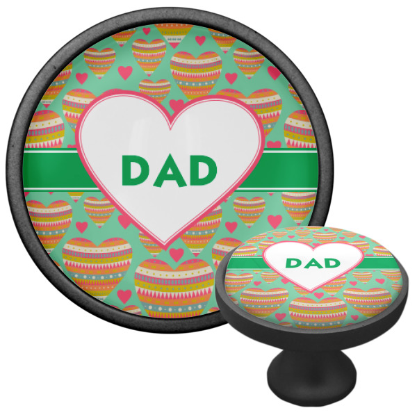 Custom Design - Cabinet Knob - Black - Multi Angle