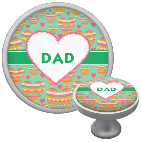 Custom Design - Cabinet Knob - Nickel - Multi Angle