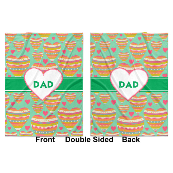 Custom Design - Baby Blanket (Double Sided - Printed Front and Back)