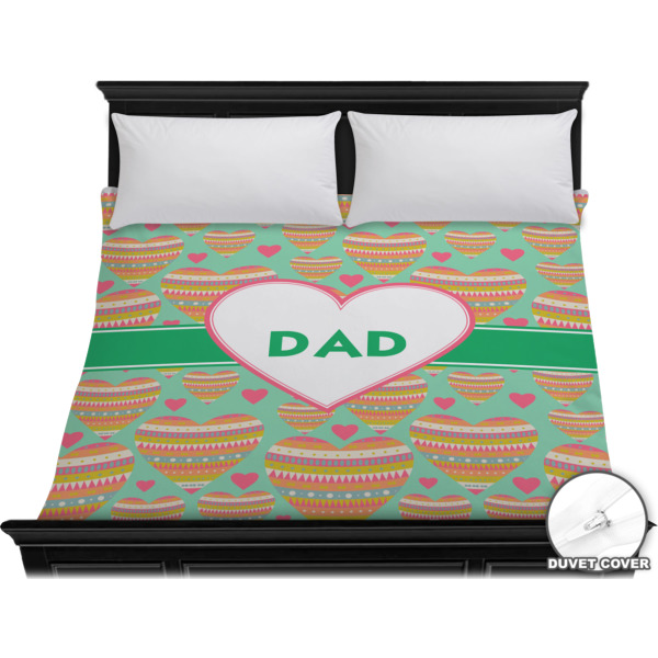 Custom Design Your Own Duvet Cover - King
