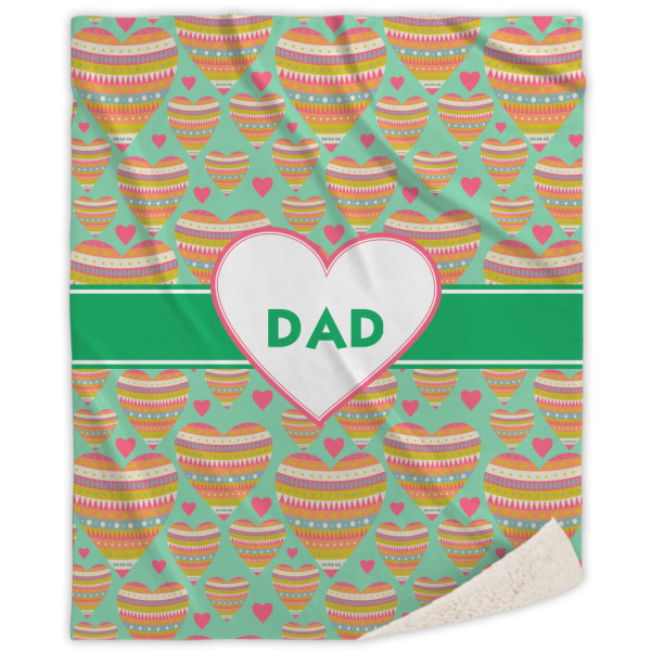 Custom Design Your Own Sherpa Throw Blanket