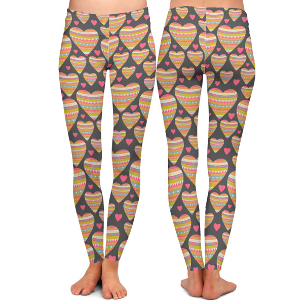 Custom Design - Ladies Leggings - Front and Back