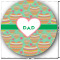 Hearts Multipurpose Round Labels - 1" (Personalized)