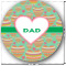 Hearts Round Decal - Medium (Personalized)