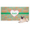 Hearts Dog Towel (Personalized)